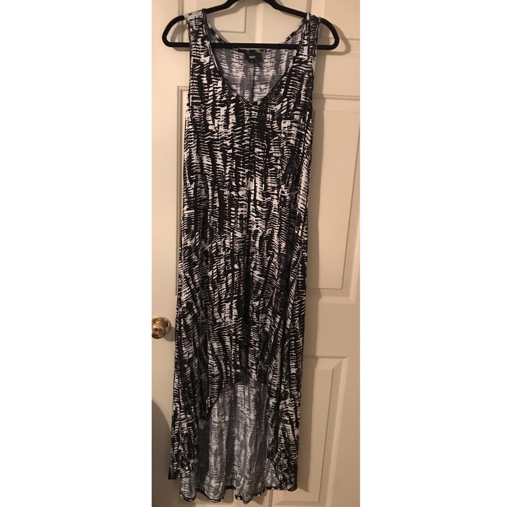 High Low Pattern Dress